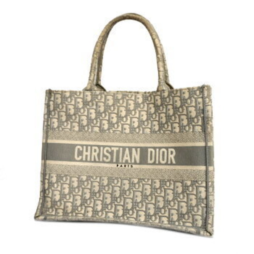 Christian Dior Book Canvas Tote Bag